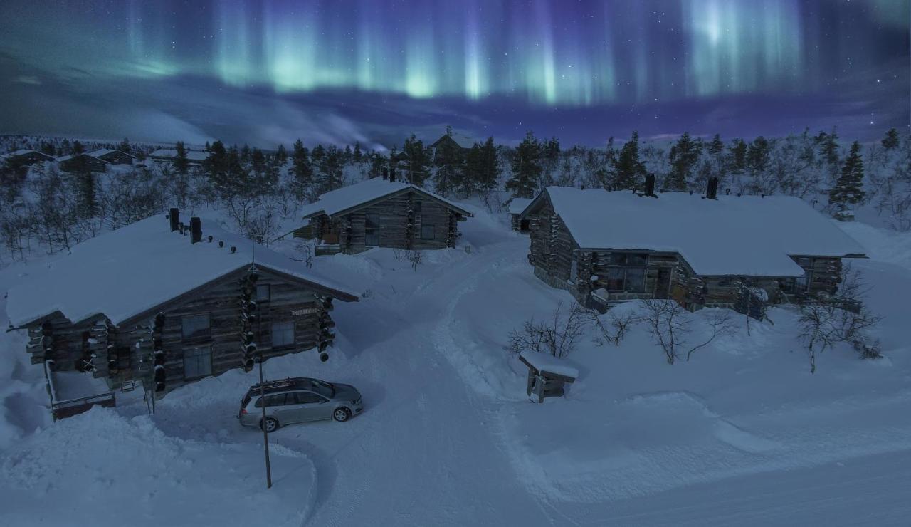 Sielikko Aurora Log Apartments Saariselka Exterior foto